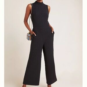 NWT Anthropologie Eva Franco Charley Mock Neck Jumpsuit